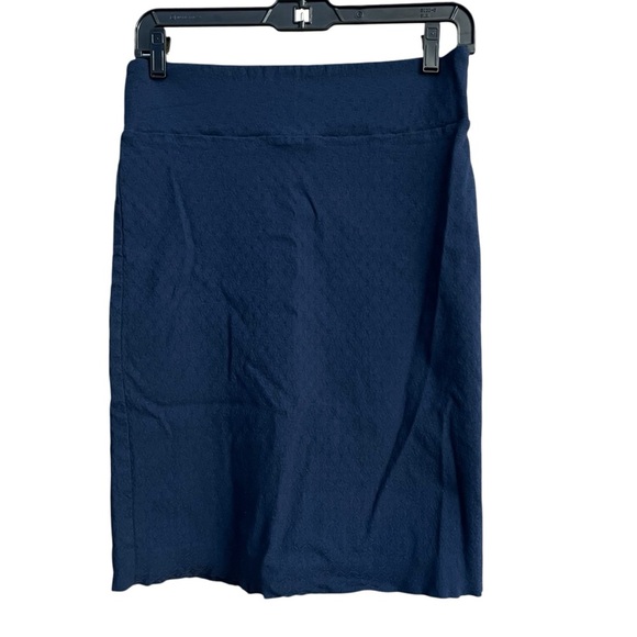 Margaret M Navy Blue Skirt Size Medium - Picture 2 of 4